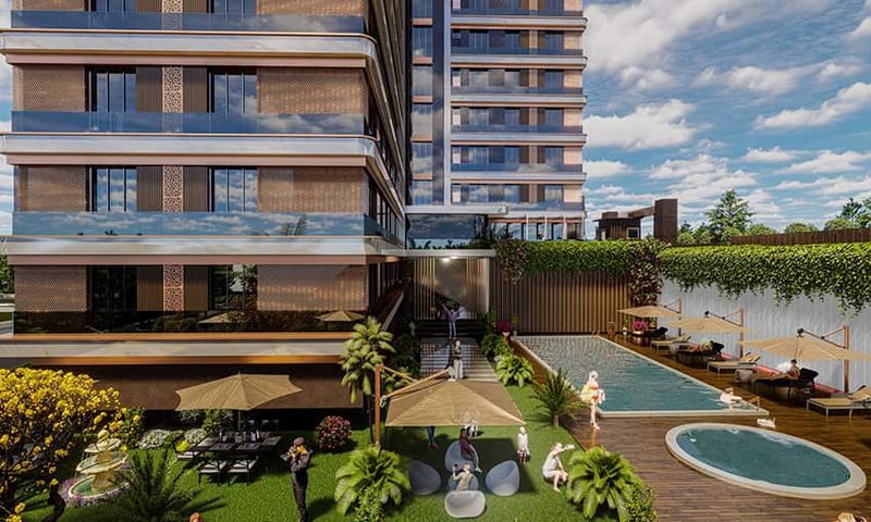 Panormaic View Apartments With Family-Oriented Facilities in Atasehir, Istanbul