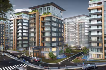 Forest View Apartments in the Center of Kagithane, Istanbul