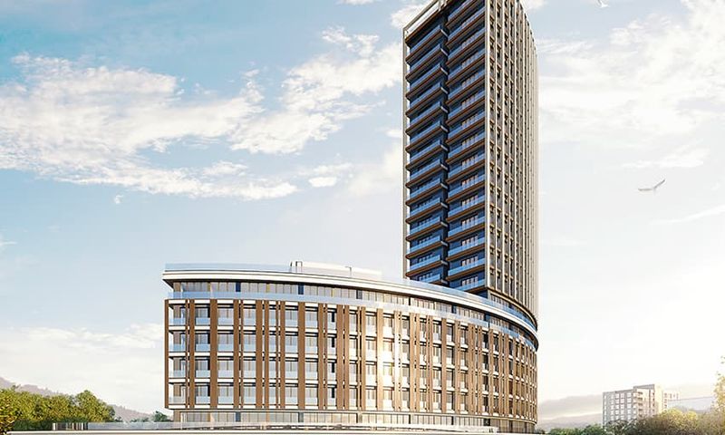 Spacious Green Views Real Estate in Basaksehir, Istanbul
