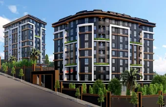 Duplex Apartments Nearby the Metro Station in Pendik, Istanbul