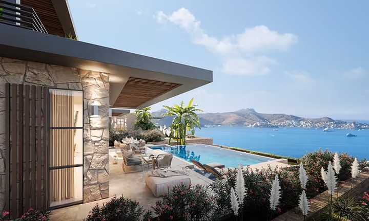 Luxury Villas With Full Sea View in Yalikavak, Turkey - Image 1