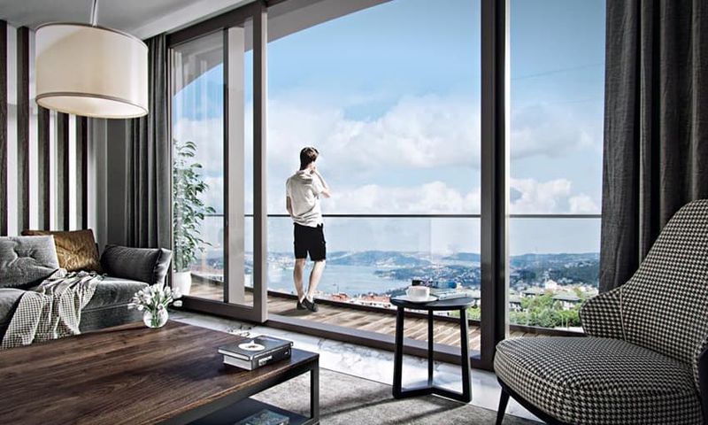 Upscale Forest View Apartments in  Beykoz, Istanbul