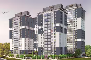 Cемейные апартаменты рядом с 3 станциями метро в Багджыларе, Стамбул