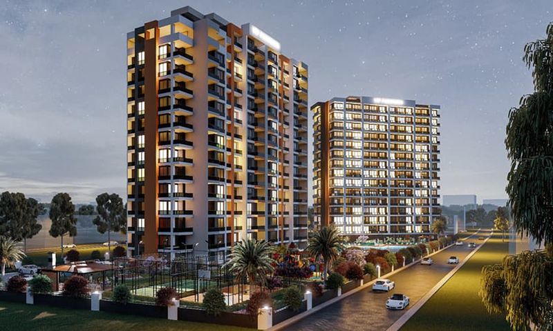 Cheap Apartments with Sea View in Turkey in Mezitli, Mersin