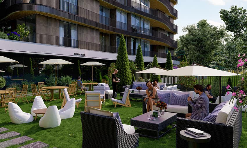 شقق عائلية كبيرة بالقرب من اسطنبول في بورصة، تركيا