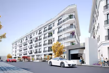 Горизонтальная архитектура Элитные квартиры в Малтепе, центр Азии в Стамбуле