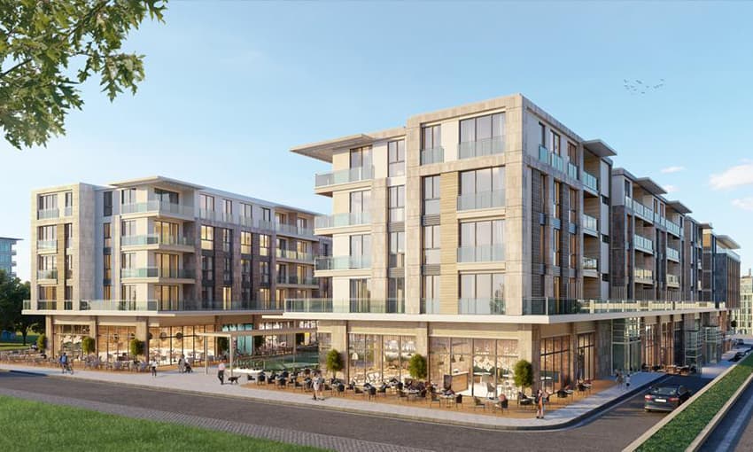 شقق فرصة استثمارية في منطقة باسن اكسبريس في كوتشوك شكمجة، اسطنبول