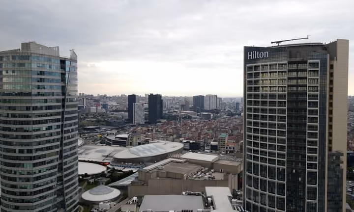 Mall of istanbul high residences in hilton hotel tower