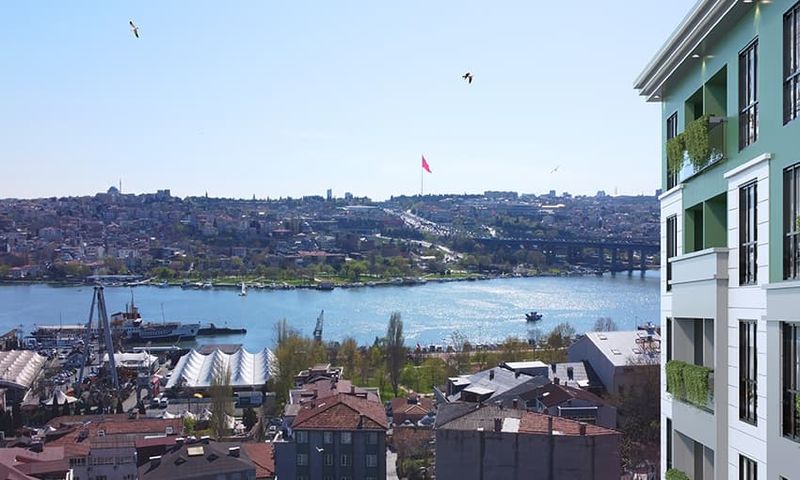 Premium Residences with Attractive Bosphorus View in Eyupsultan, Istanbul