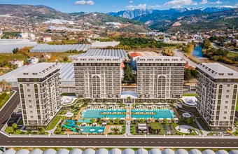 Inclusive Residential Compound with Luxury Facilities Near The Beach in Alanya, Turkey