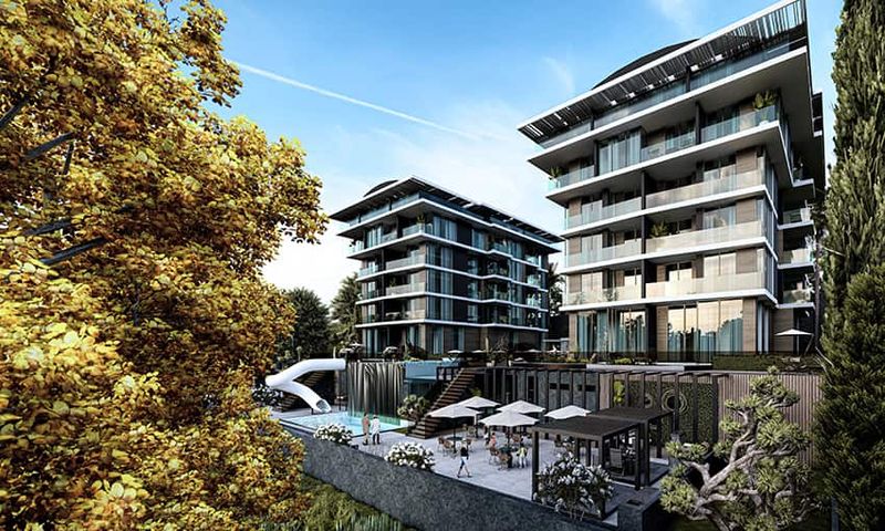 Sea View Apartments Nearby Kleopatra Beach in Alanya, Turkey