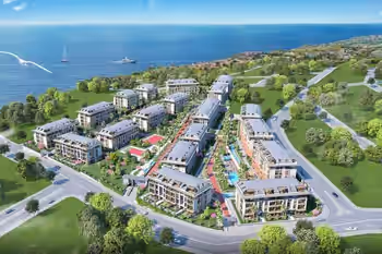 Sea View Residentals in Beylikduzu, Istanbul