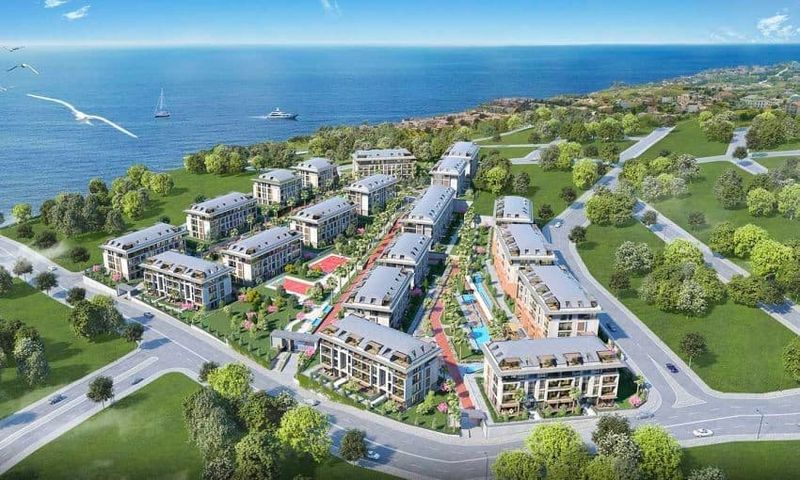 Sea View Residentals in Beylikduzu, Istanbul