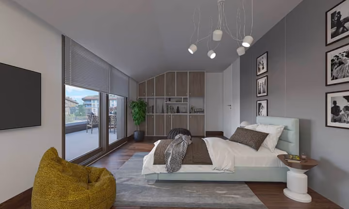 Luxury Duplex Flats With Terraces and Quality Amenities in Uskudar, Istanbul - Image 10