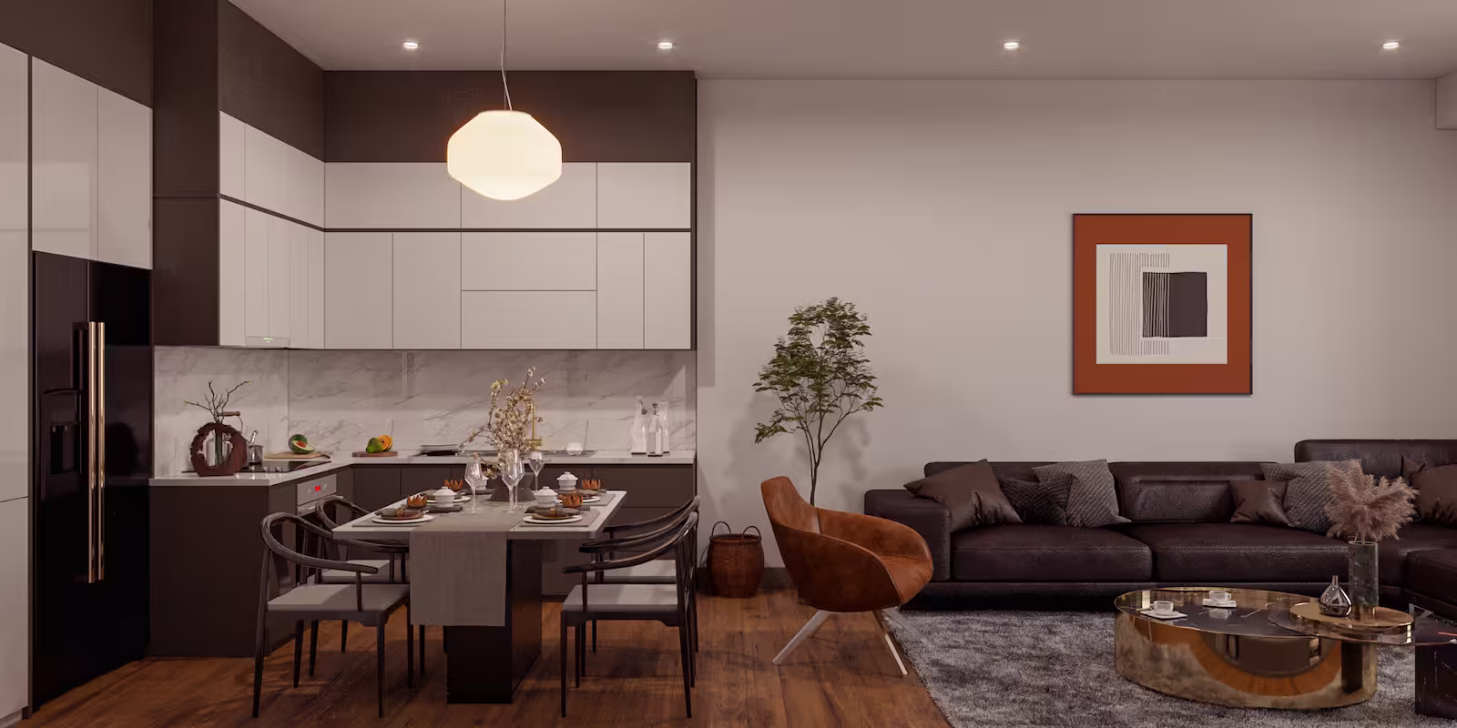 آپارتمان‌های لوکس برای فروش در آلکنت بویوک‌چکمجه – با چشم‌انداز دریا، دریاچه و شهر