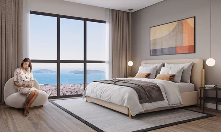 Luxurious Apartment Overlooking the Princess Island in Maltepe, Istanbul - Image 9