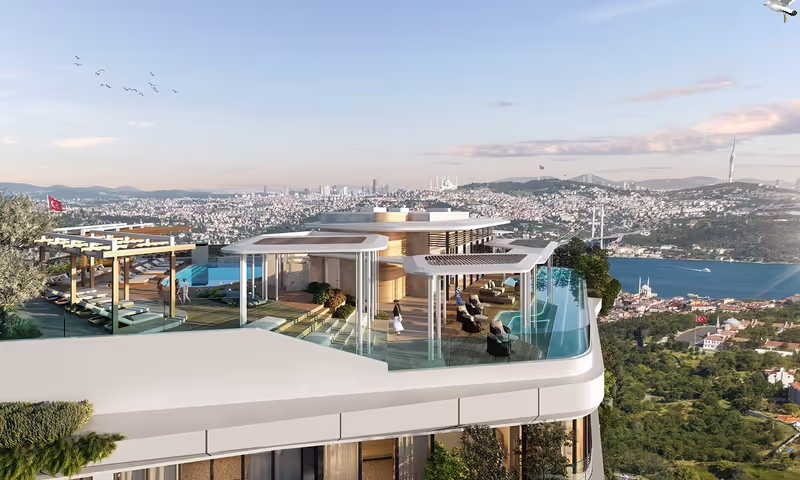 Barbaros 48: Luxury Living in Beşiktaş with Bosphorus Views