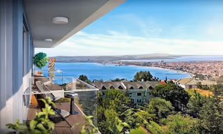 amazing apartments with buyukcekmece lake view