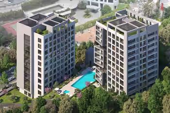Stylish Residences in Fulya Beşiktaş with Pool