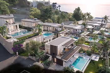 فيلات فاخرة بإطلالة كاملة على البحر في ياليكافاك، تركيا